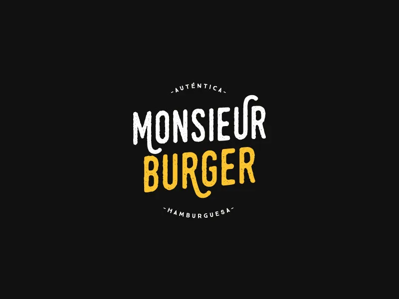 Monsieur burger Logo
