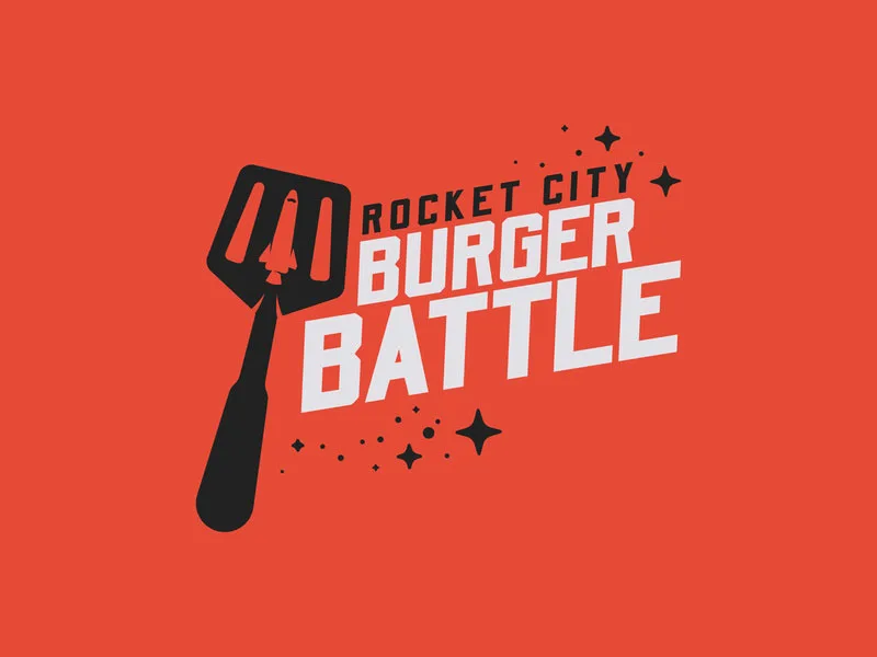 Rocket City Burger Battle - Official Logo