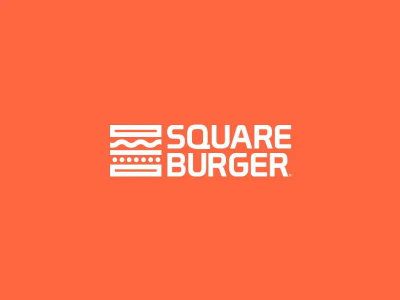 Square Burger Logo