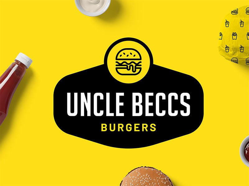 Uncle Beccs Burgers Logo