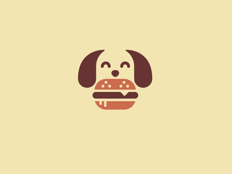 Woof burger Logo