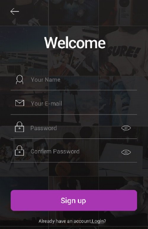 Create GetInsta account