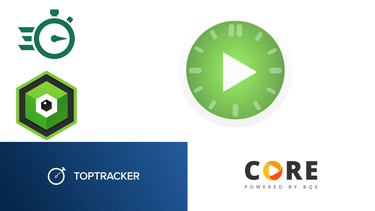 A Showcase of The Best Time Tracking Tool Logos