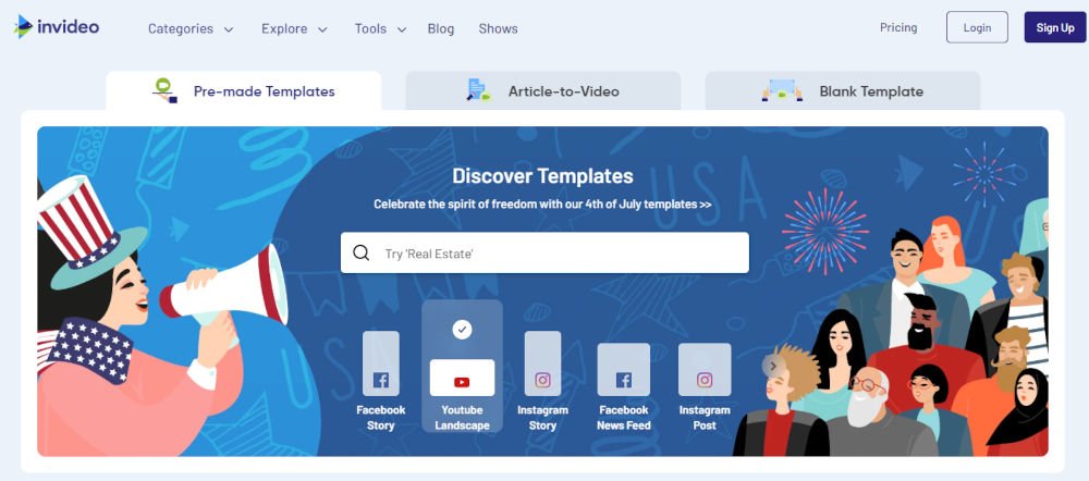 InVideo Video Maker