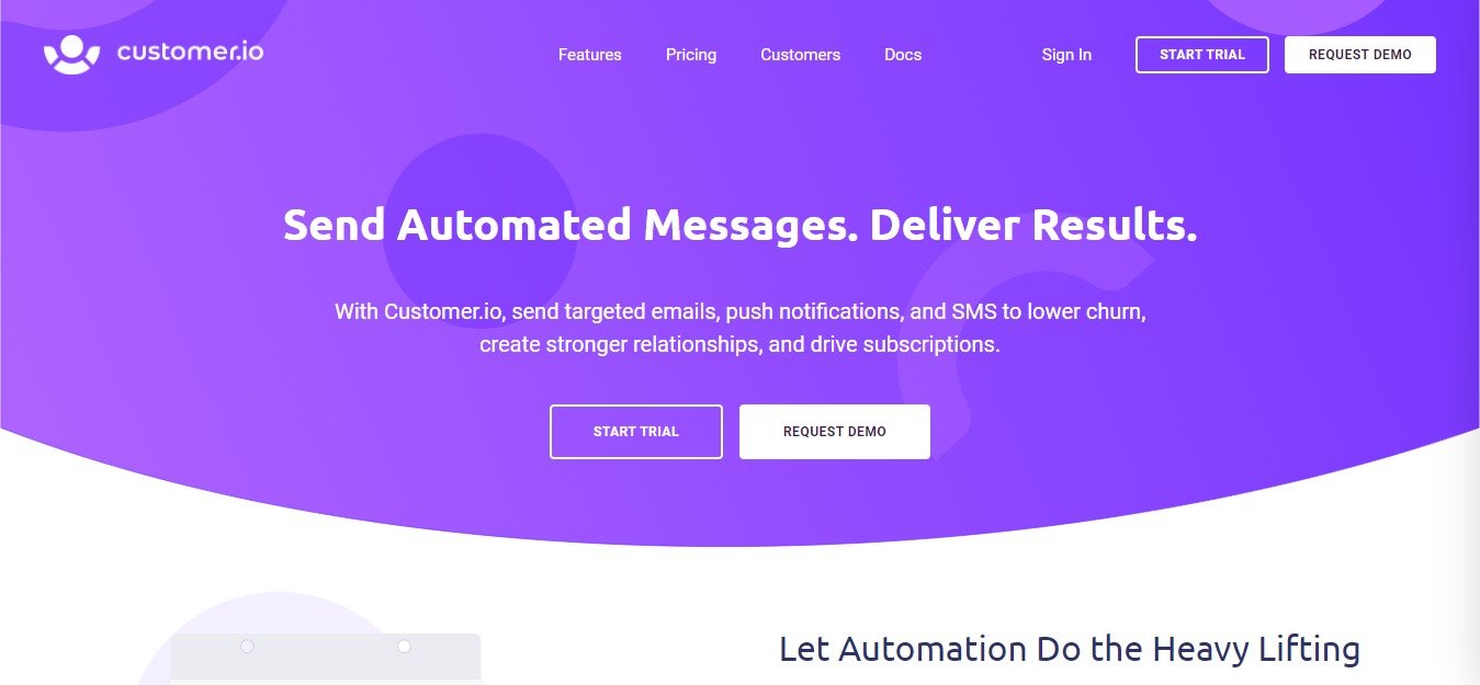 Customer.io Marketing Automation