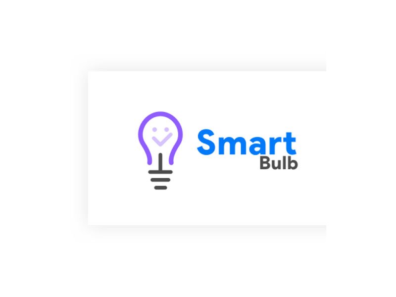 Light Bulb Logo - Smart Bulb-Logo Design by himanshu Rawat