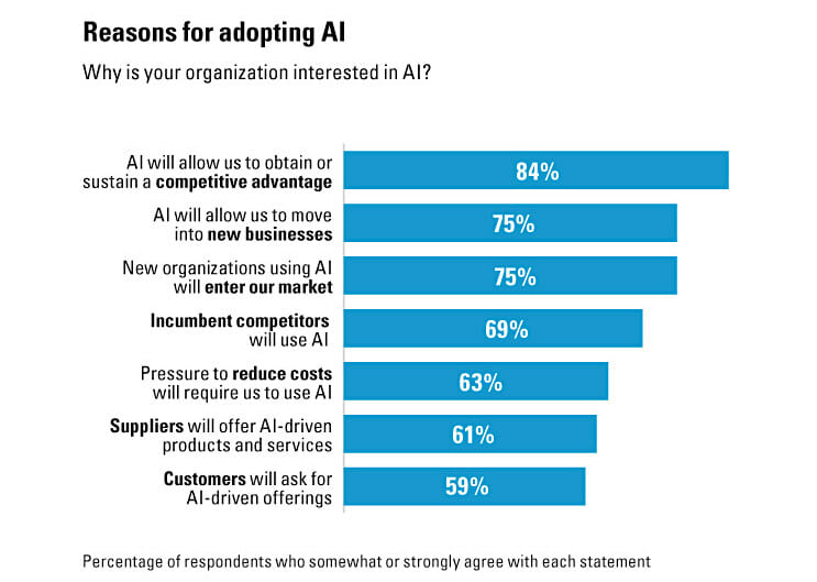 Reasons for Adopting AI