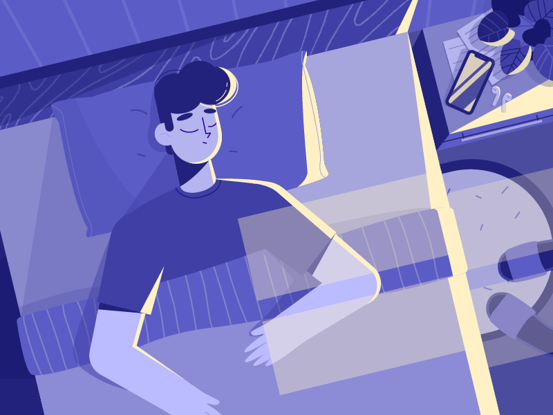 Get enough sleep at night