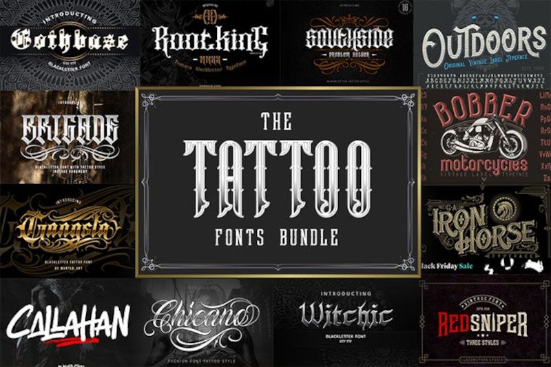 Tattoo Fonts