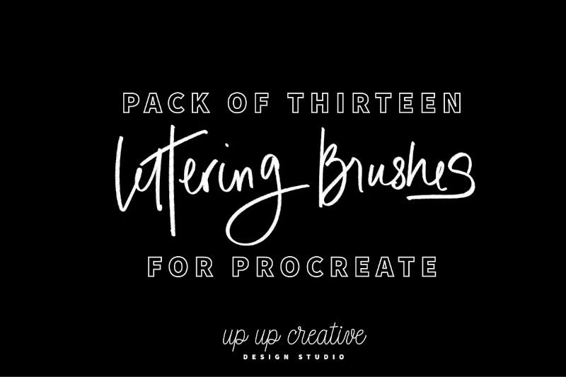 Procreate Lettering Brushes