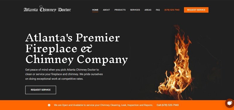 Atlanta Chimney Doctor Landing Page