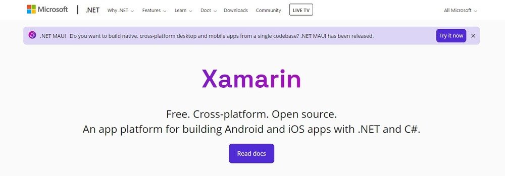 Xamarin Mobile App Development Framework