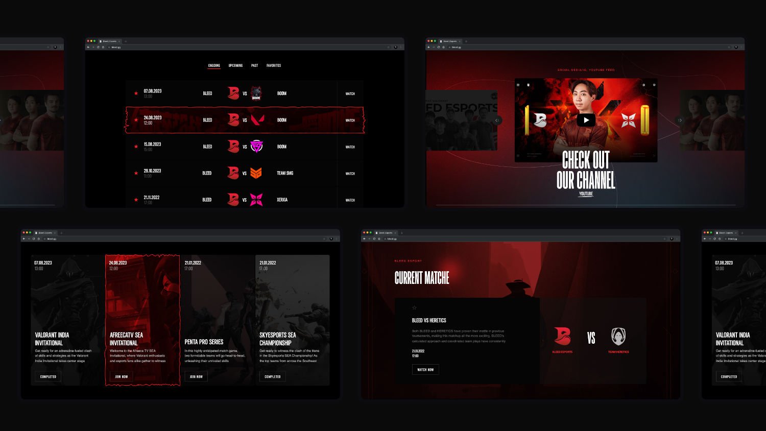 Aspects of Branding and Design Preferences in eSports Website Development