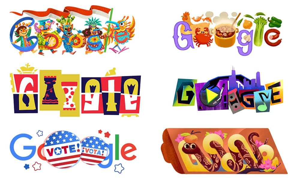 Google Doodles Dynamic Logo