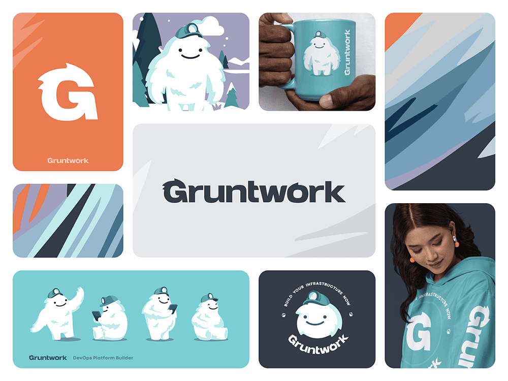 Grountwork Branding by Eddie Lobanovskiy for Unfold