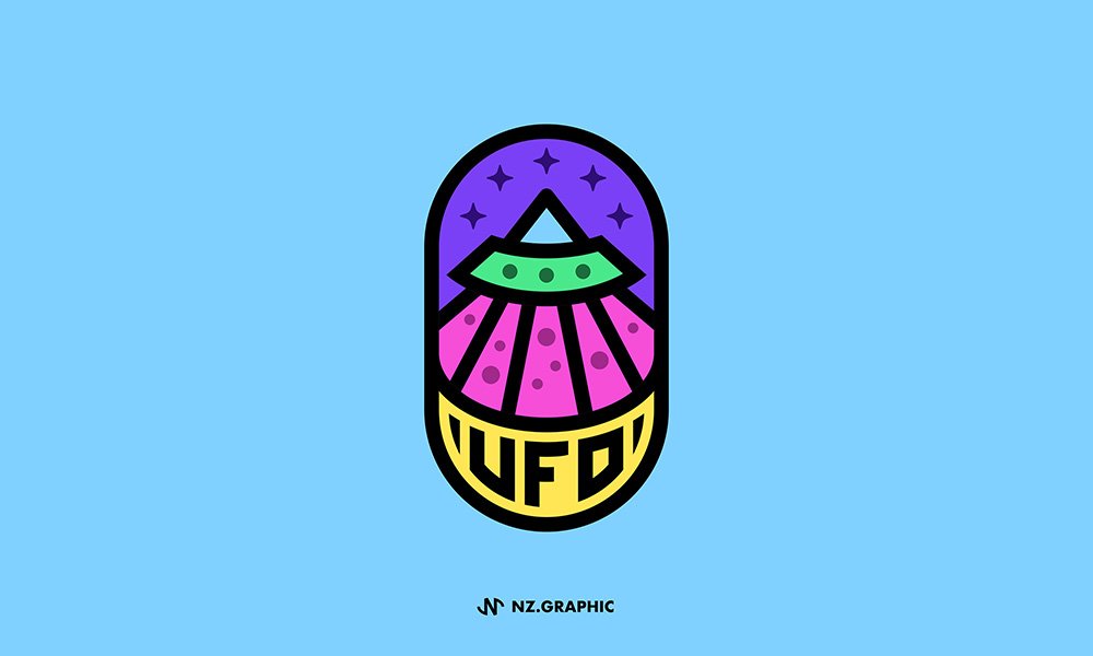 UFO logo by Nik Zaim