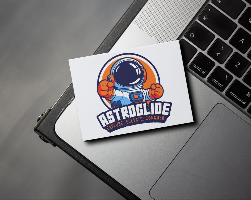 Free Astronaut Mascot Logo Template - Preview 4