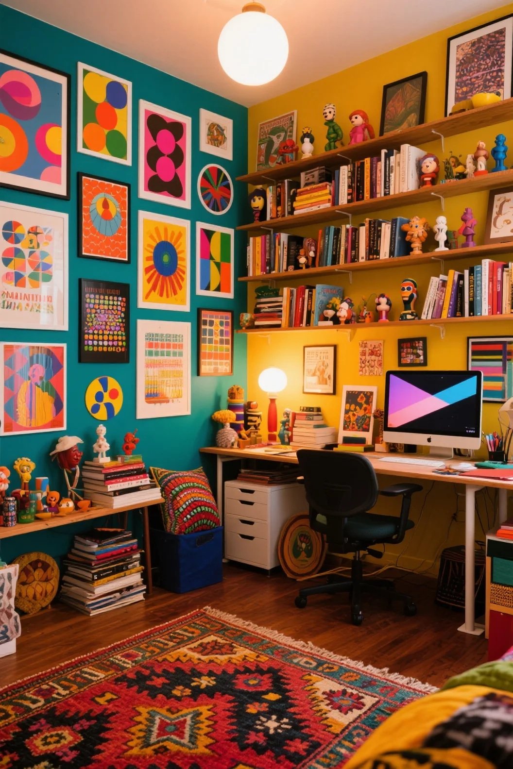 Bold, Color-Filled Creative Studio