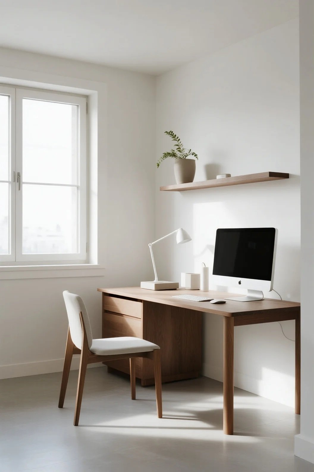 Clean, Airy Minimalist Studio