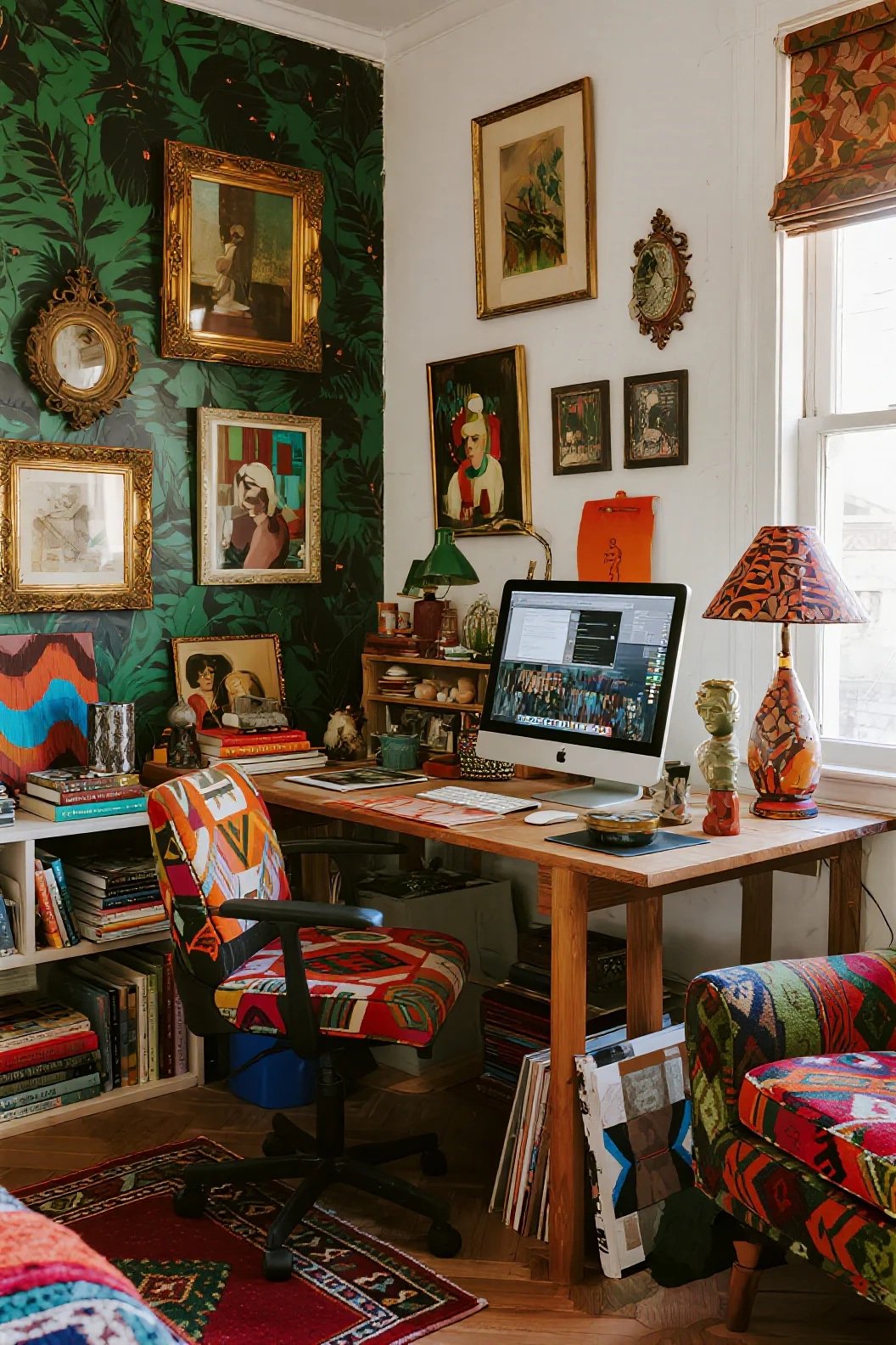 Maximalist Creativity Chamber Workspace