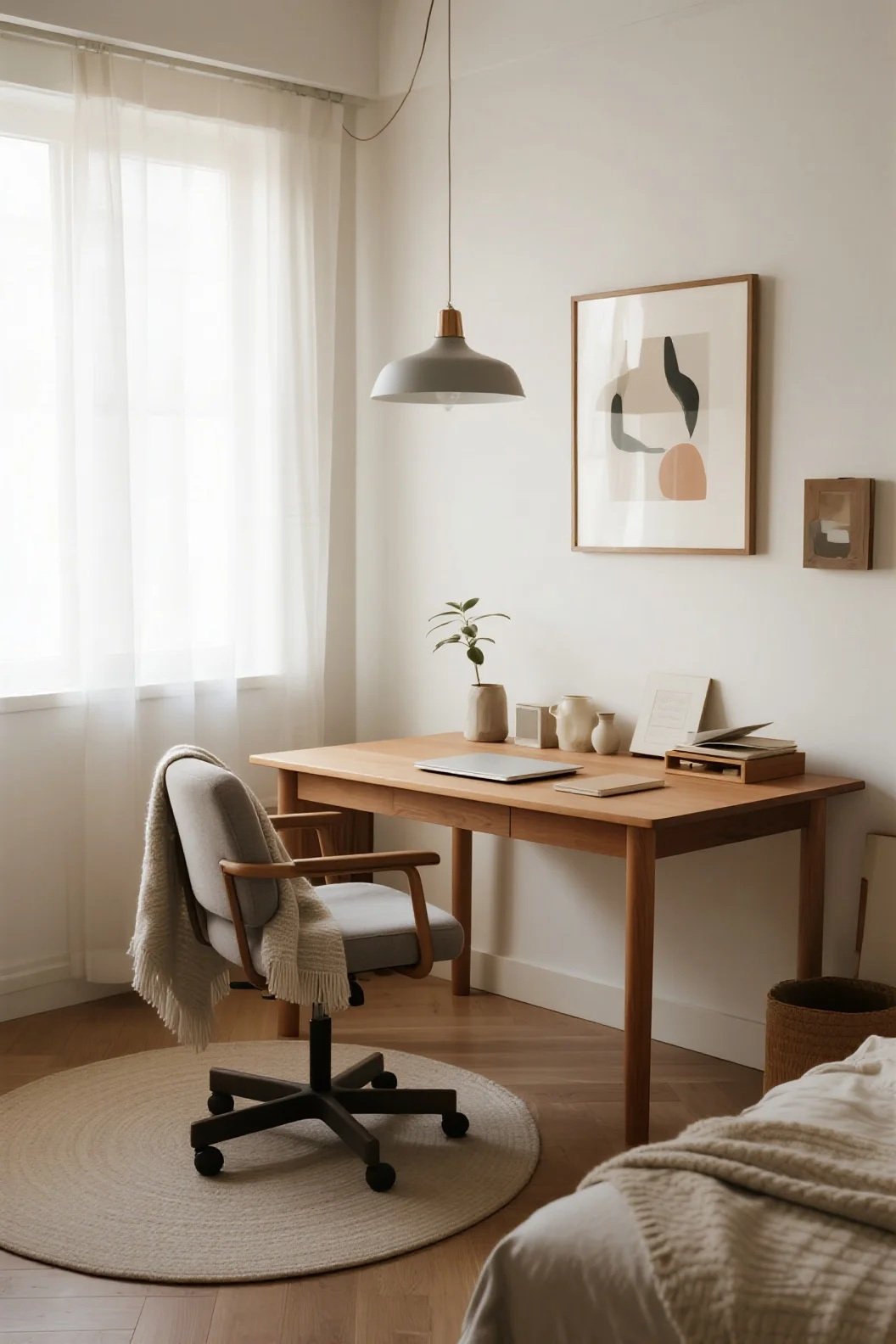 Scandinavian Minimalist Workspace