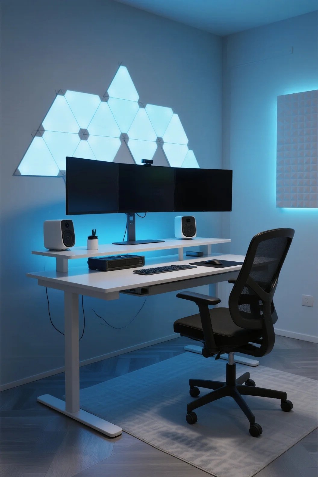 Tech-Forward Smart Workspace