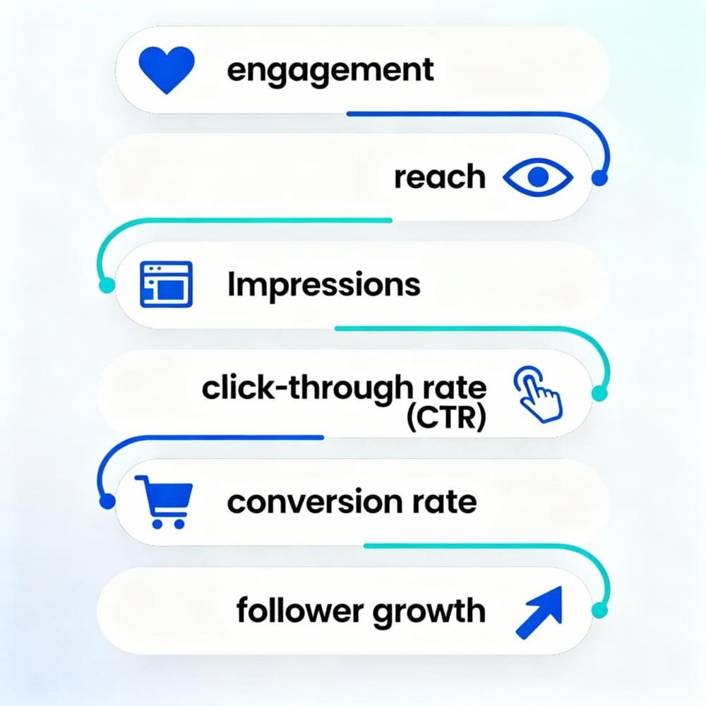 What Metrics Are Essential for Measuring Social Media Success? - Infographic