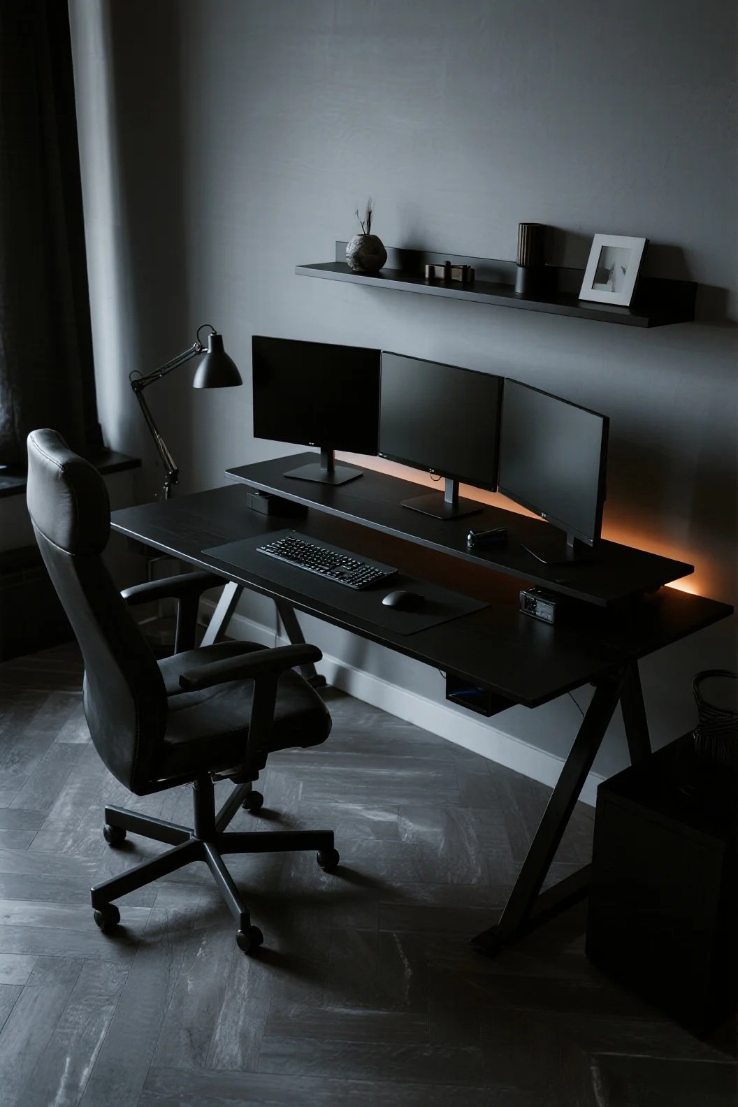 Black — Sophistication & Focus