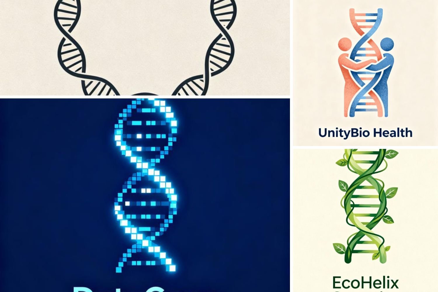Unlocking Science: 15 Striking DNA Logo Concepts You Can Steal