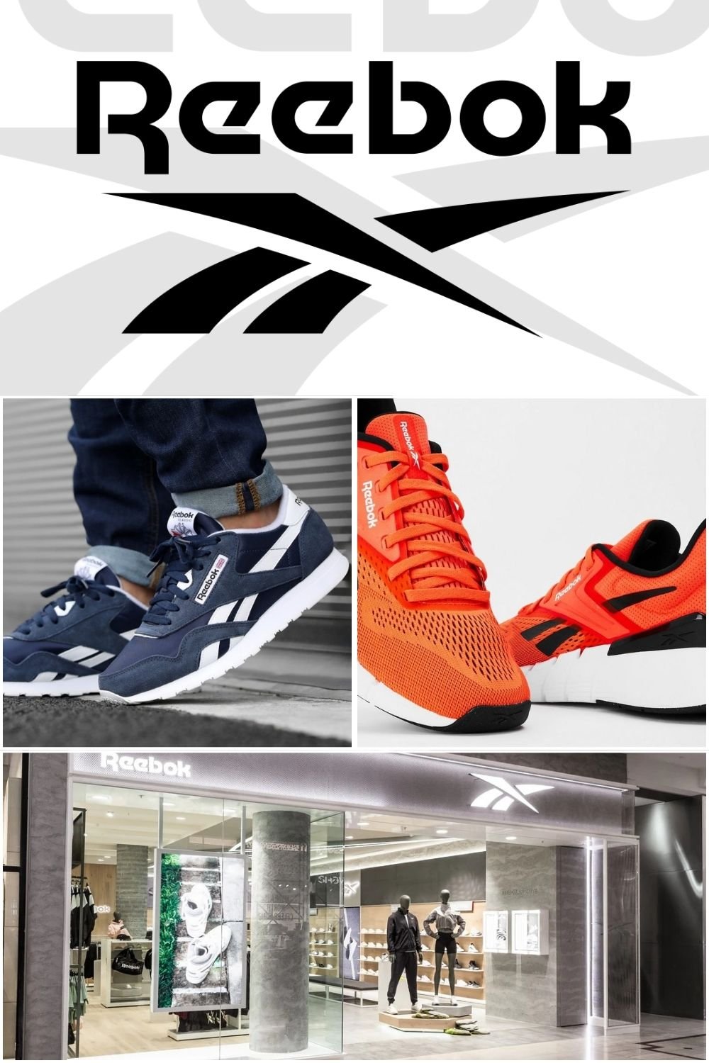 Famous Footwear Brand Logos - Reebok