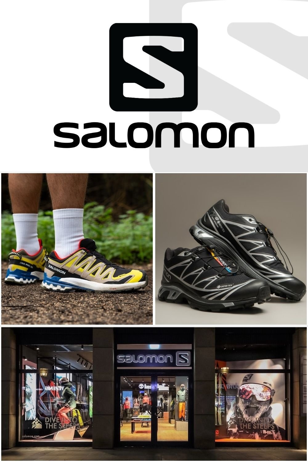 Famous Footwear Brand Logos - Salomon