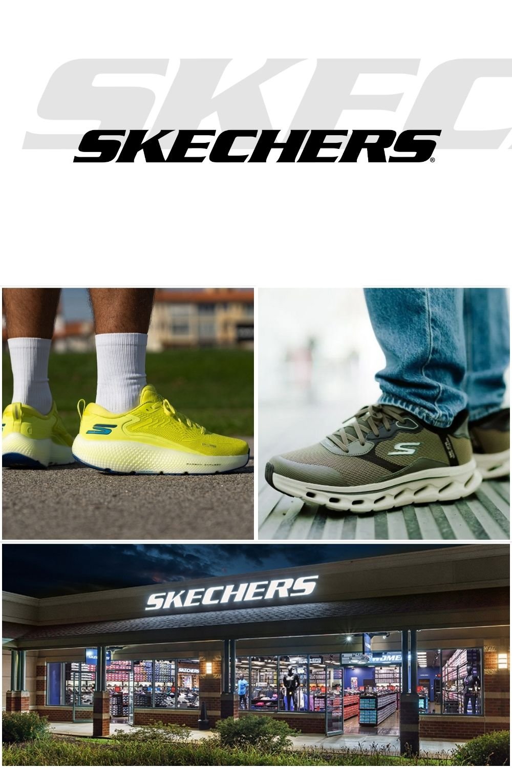 Famous Footwear Brand Logos - Skechers