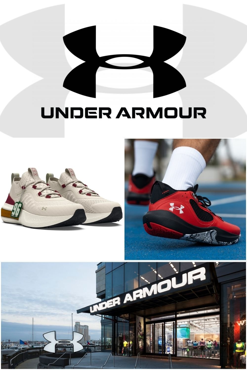 Famous Footwear Brand Logos - Under armour