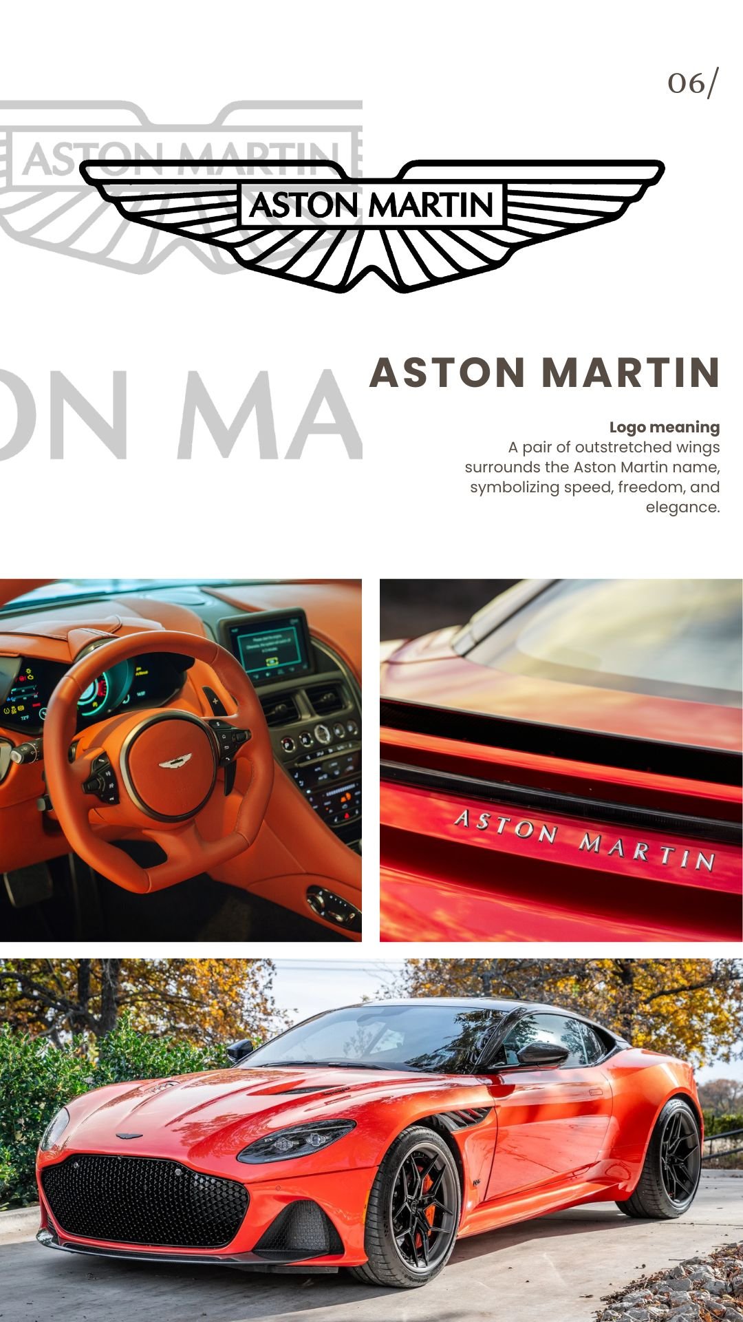 Famous Supercar Brand Logos: Aston Martin