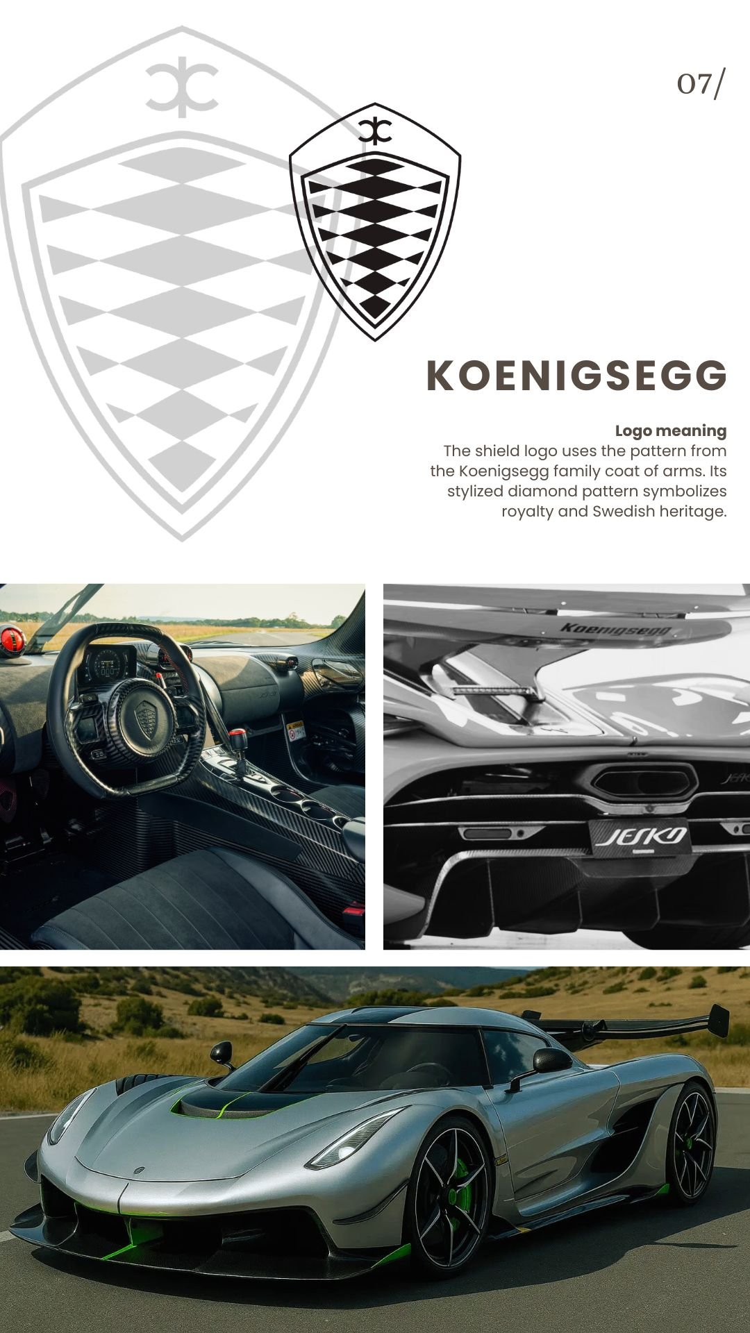 Famous Supercar Brand Logos: Koenigsegg