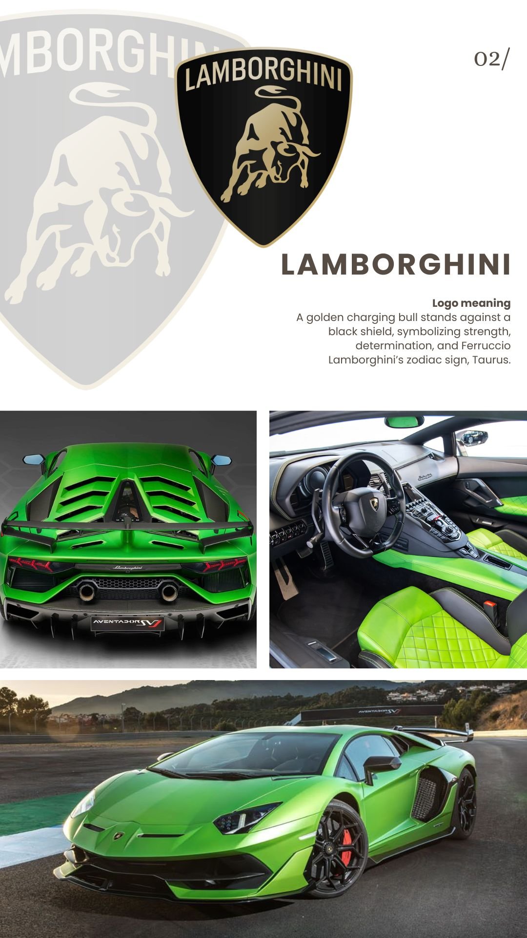 Famous Supercar Brand Logos: Lamborghini