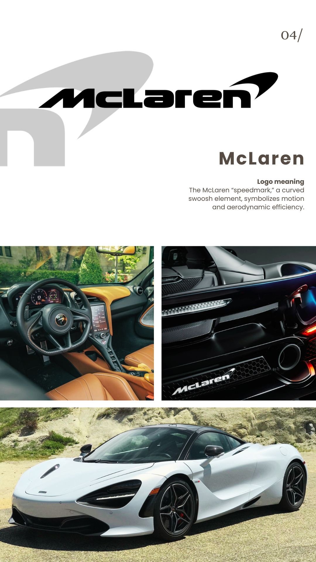 Famous Supercar Brand Logos: McLaren