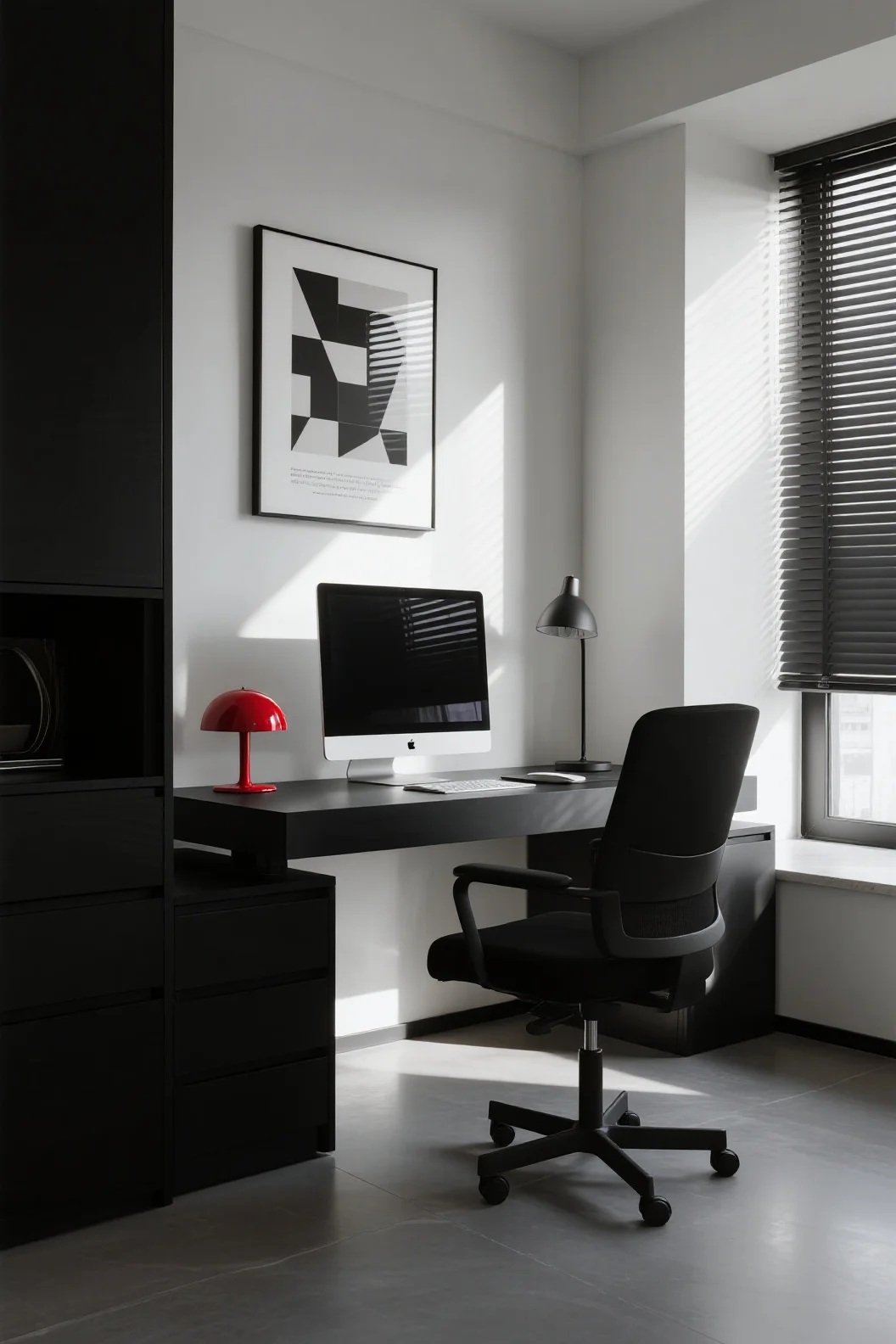 Minimalist Monochrome Studio