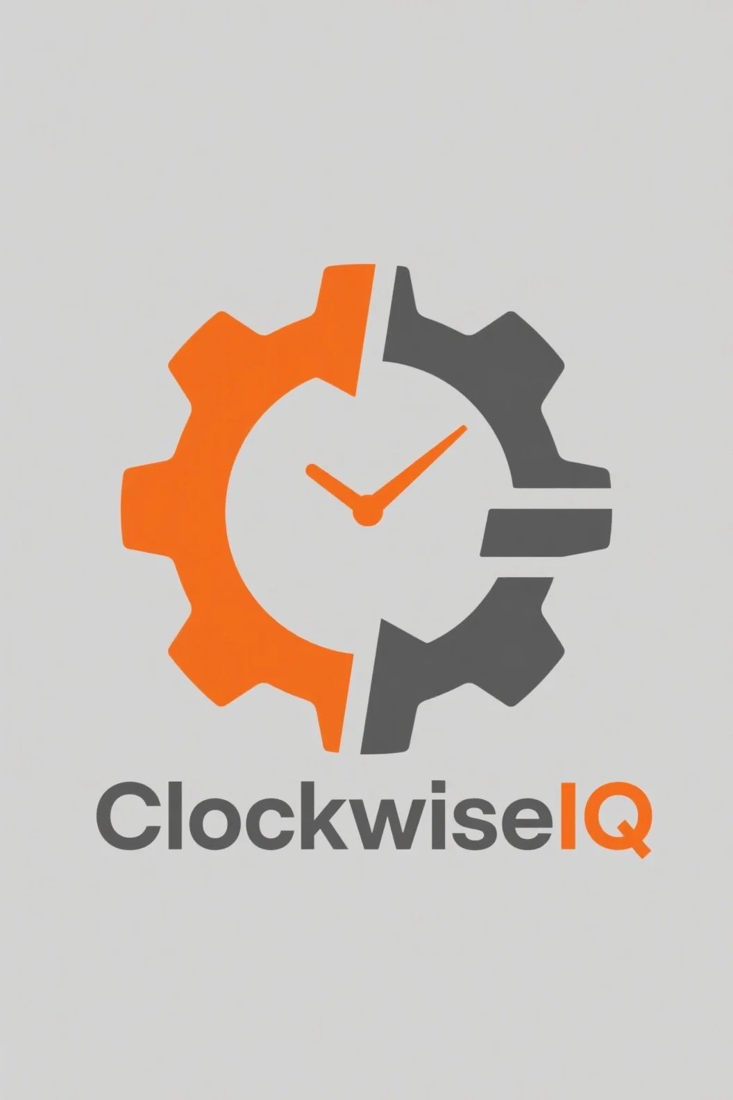 ClockwiseIQ - Time Management Software Logo Concept
