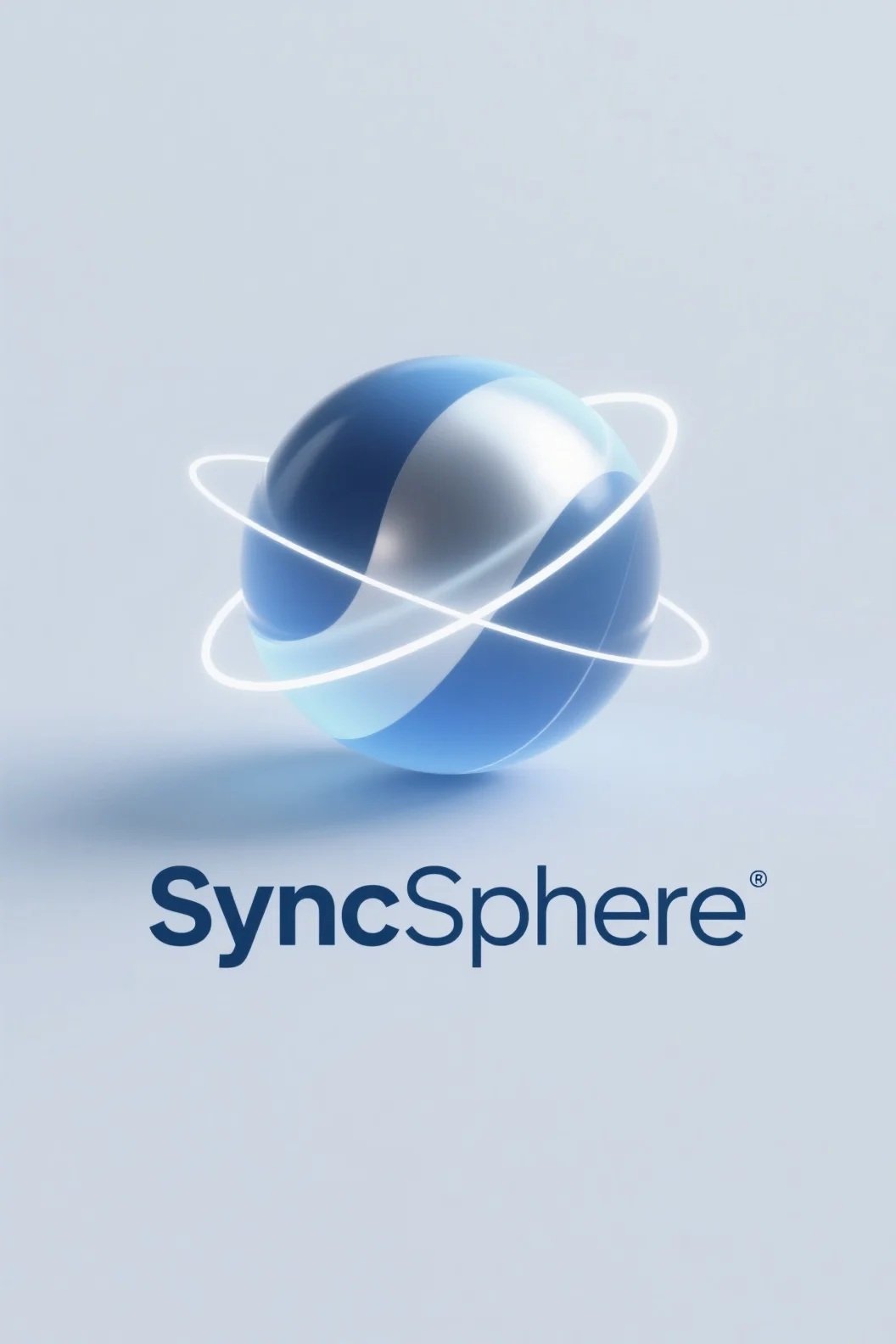 SyncSphere - Time Management Software Logo Concept