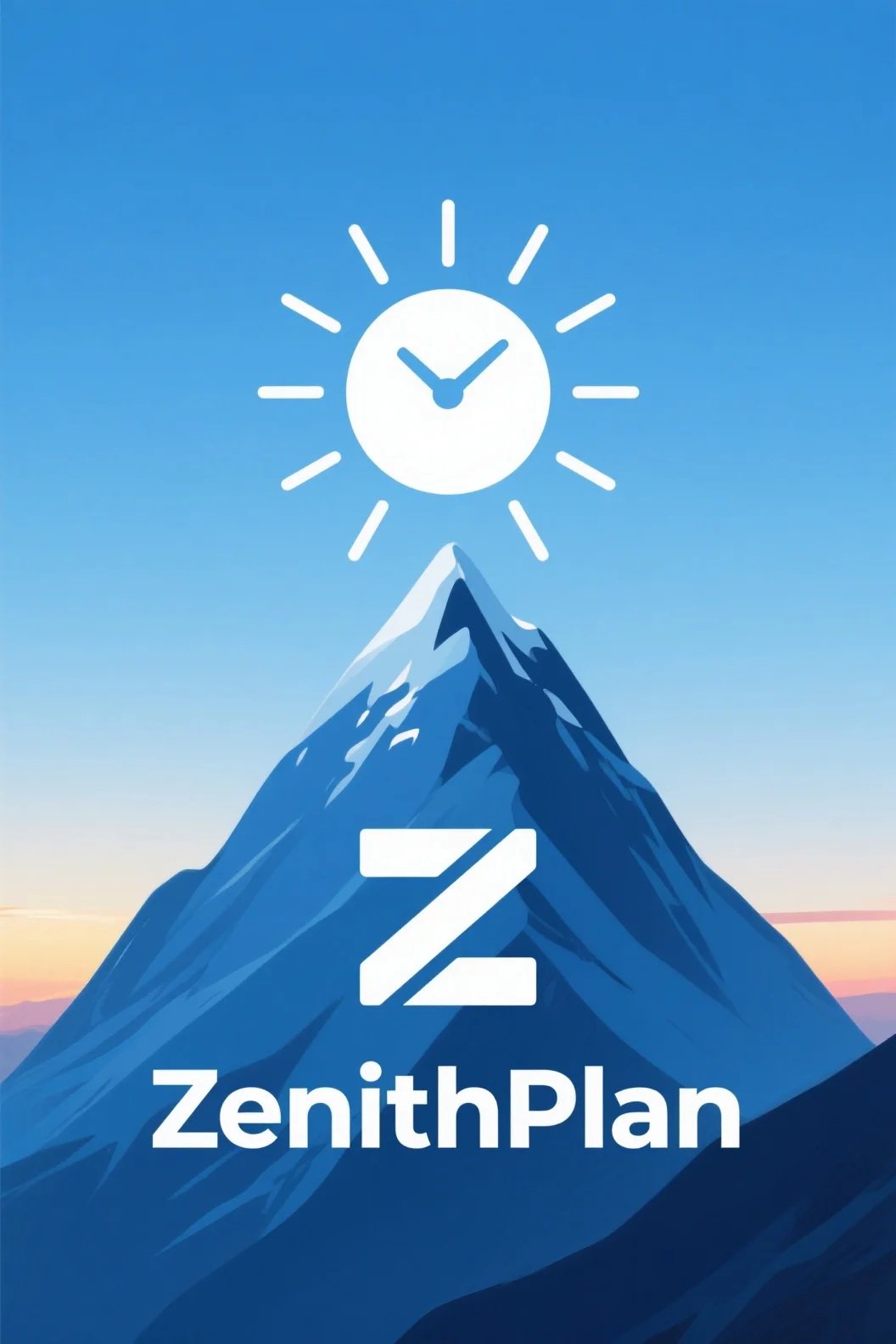 ZenithPlan - Time Management Software Logo Concept