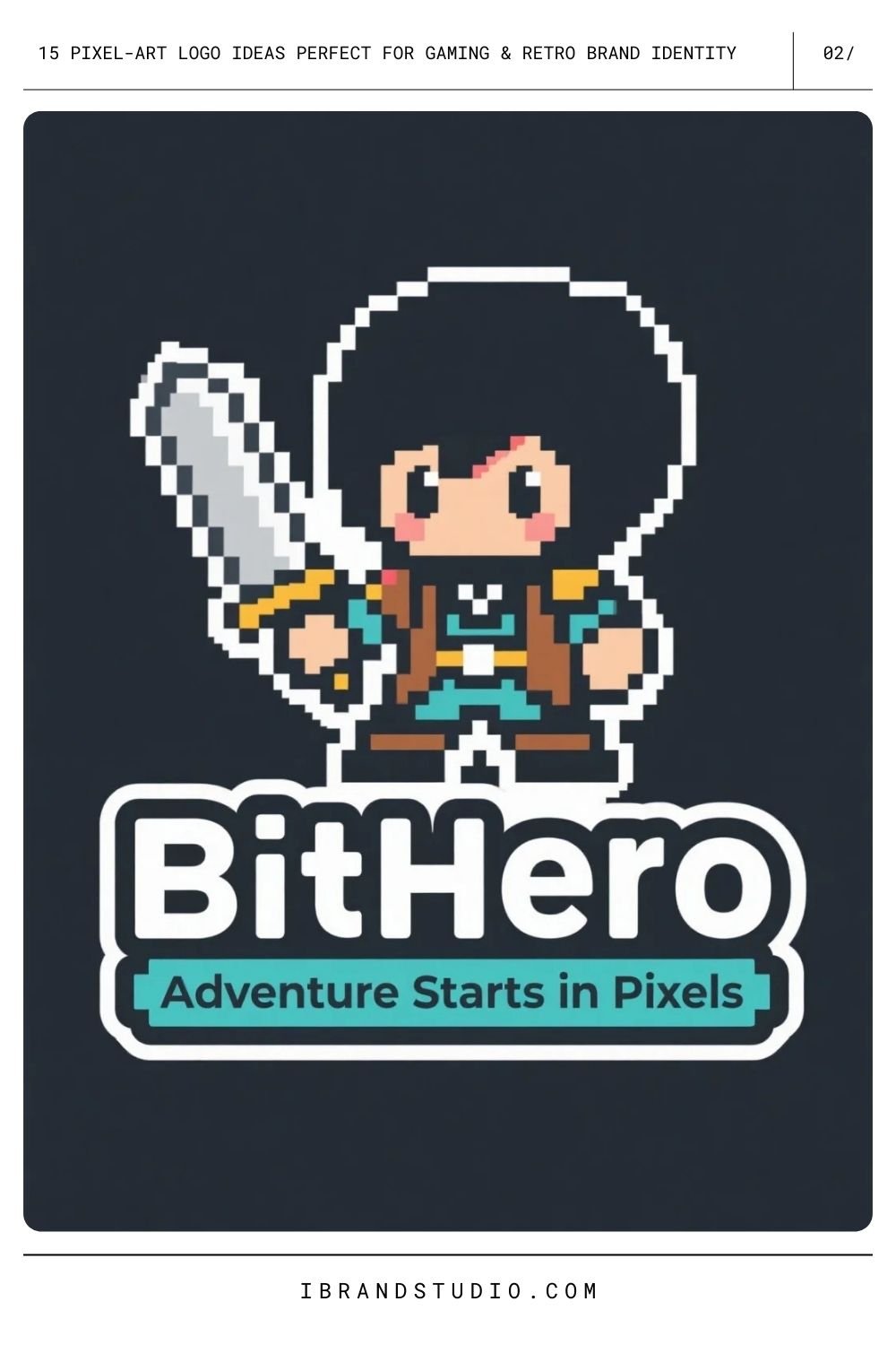 8-Bit Mascot Character