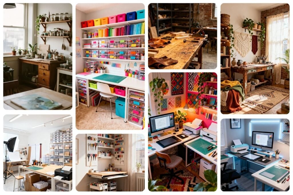 12 Inspiring Studios Perfect for Etsy Sellers and DIY Creators