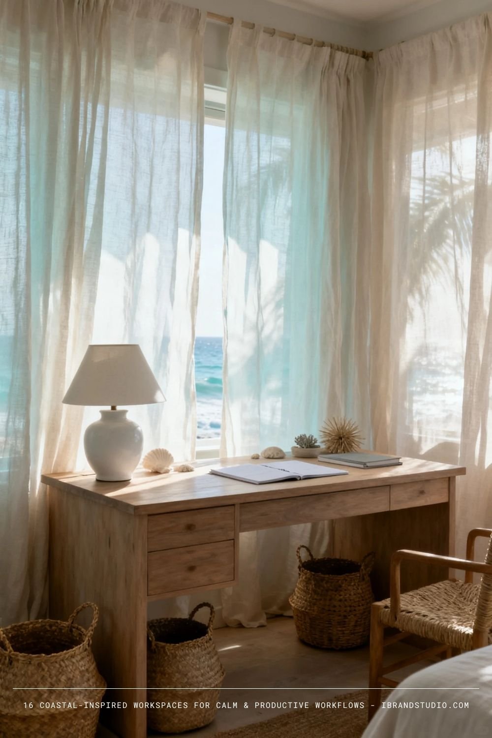 Linen Curtains for Soft, Diffused Light