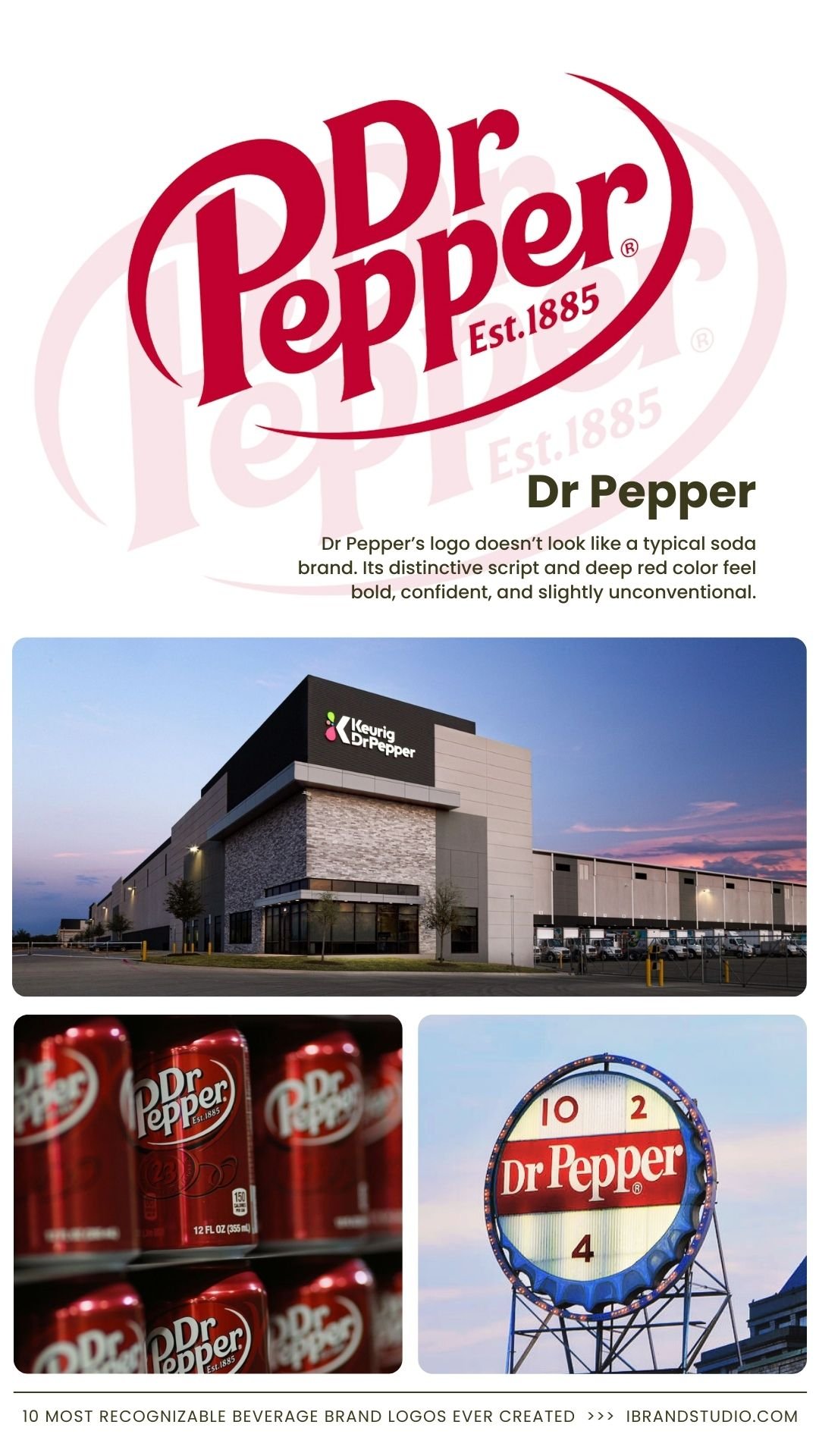 Most Iconic Beverage Logos: Dr Pepper