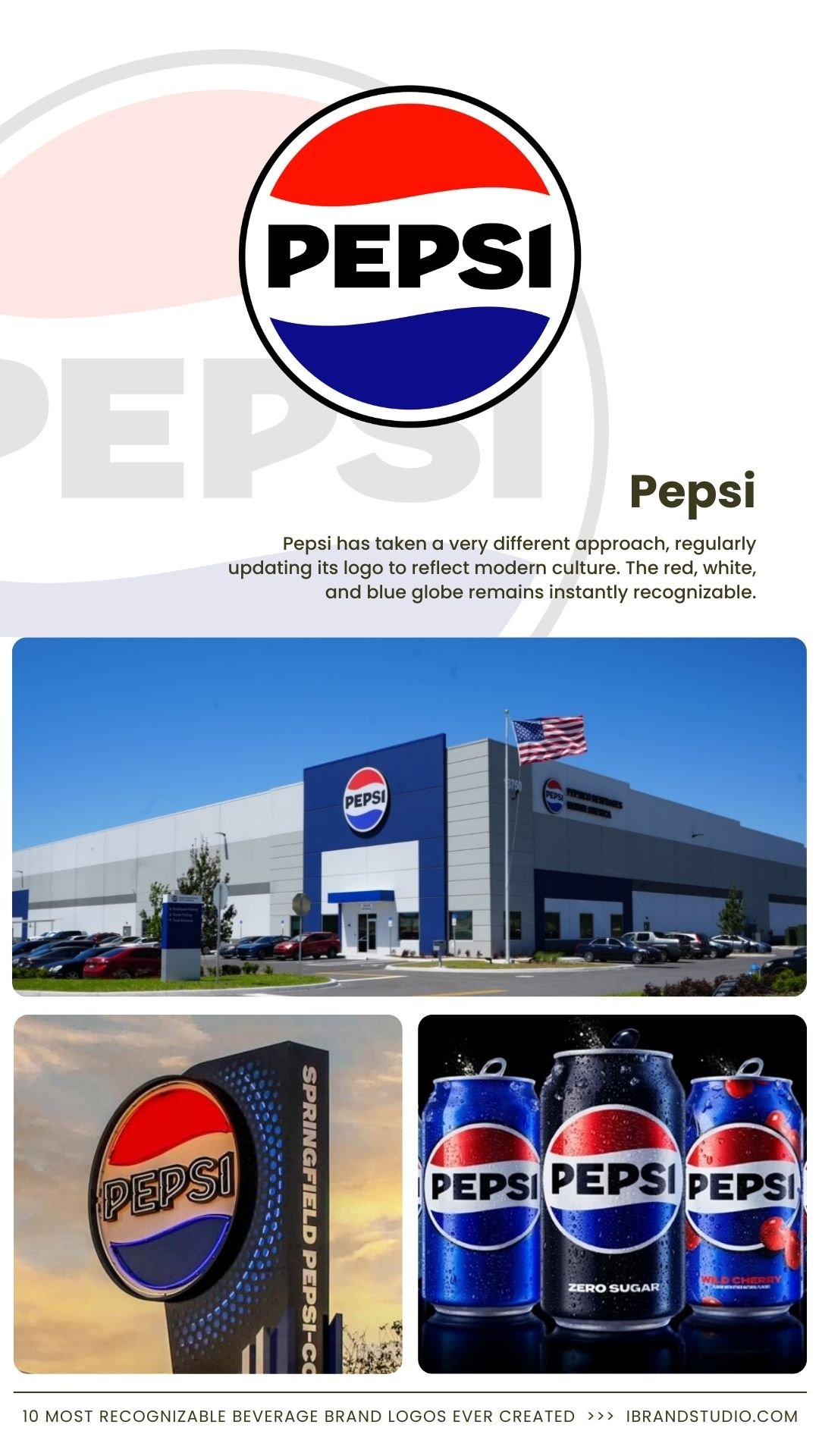 Most Iconic Beverage Logos: Pepsi