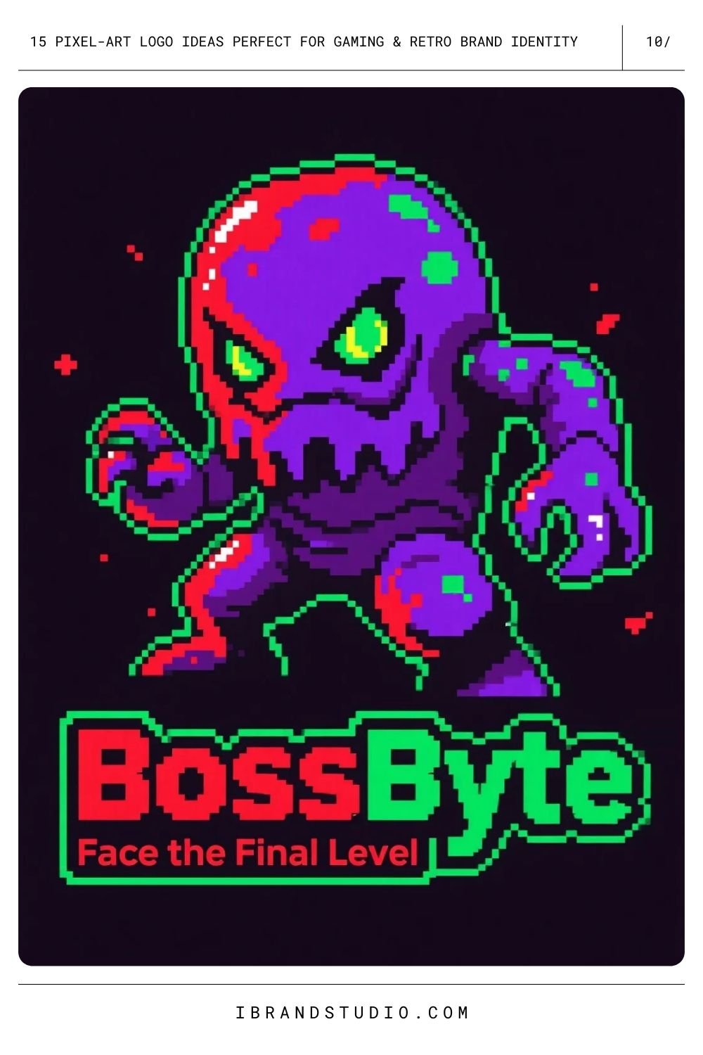 Pixel Monster or Boss Icon