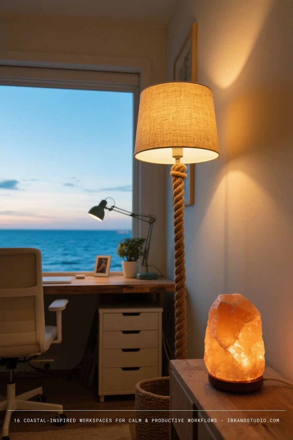 Salt Lamps or Warm Ambient Lighting for Stress Reduction