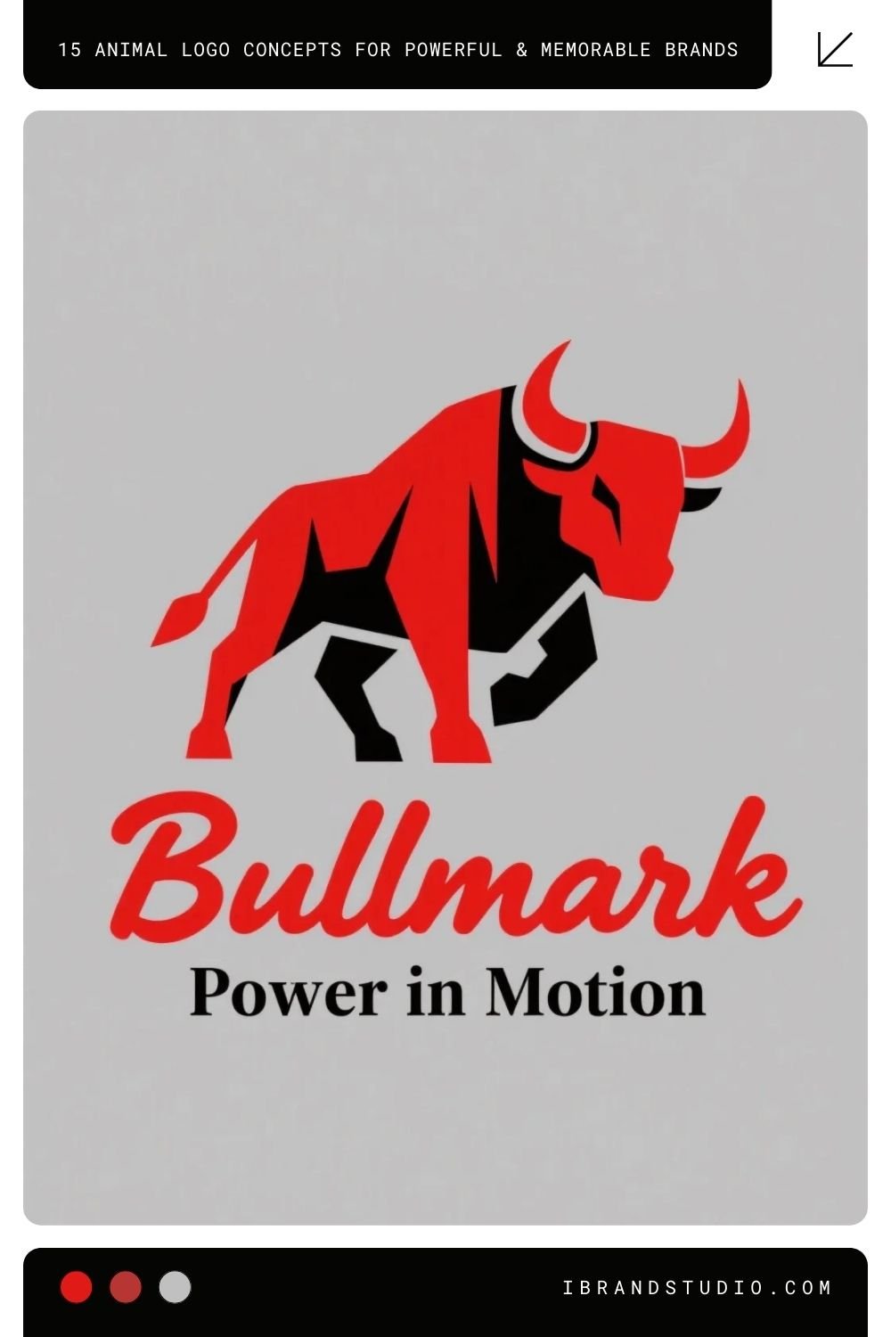 Bull Logo – Strength, Determination & Confidence