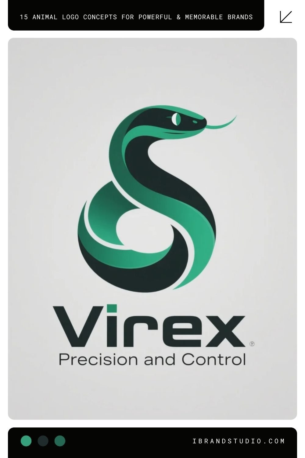 Snake Logo – Transformation, Precision & Power